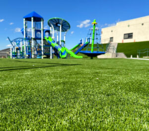artificial turf playground